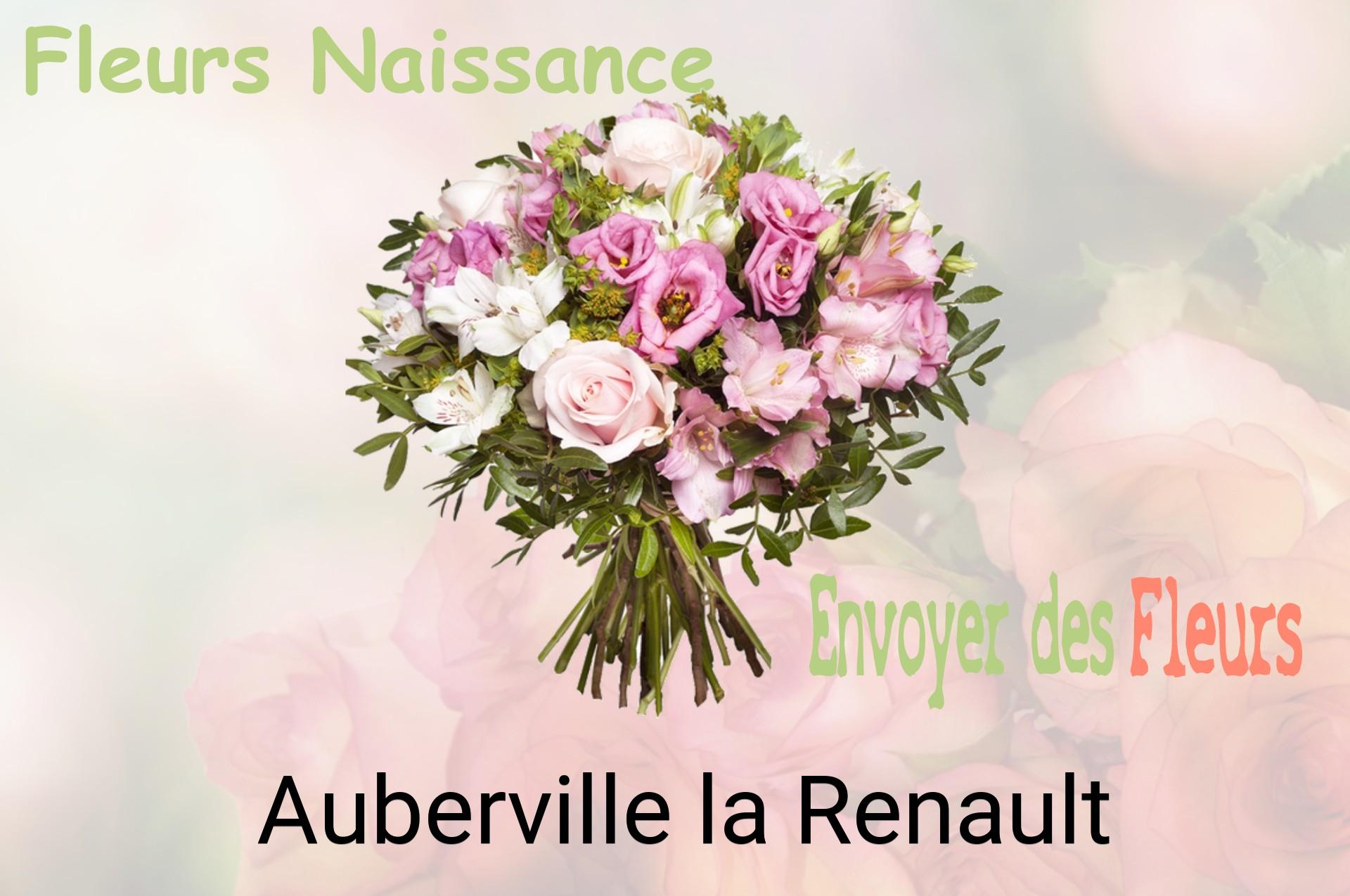 Bouquet de fleurs de naissance livré à Auberville-la-Renault