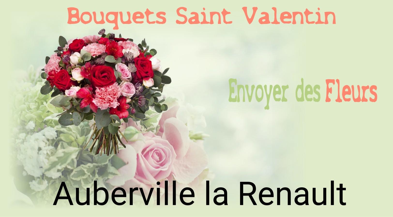 Roses de Saint-Valentin livrées à Auberville-la-Renault